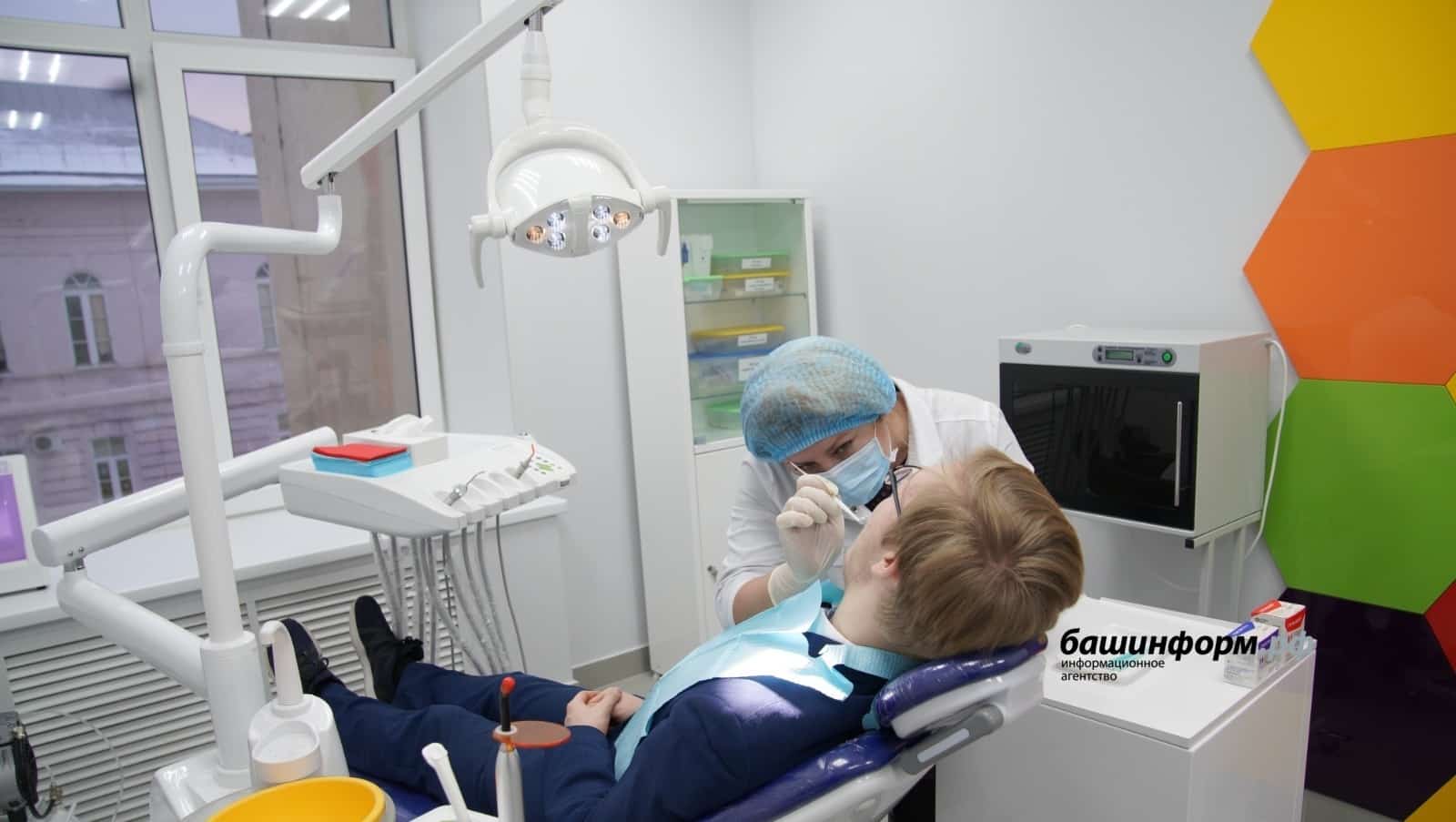 Башҡортостанда хәрбиҙәрҙең балалары тештәрен мобиль комплекстарҙа дауалай ала