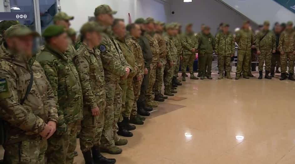 Өфөлә «Башҡортостан» полкы яугирҙарын махсус хәрби операция биләмәһенә оҙатыу тантанаһы үтте