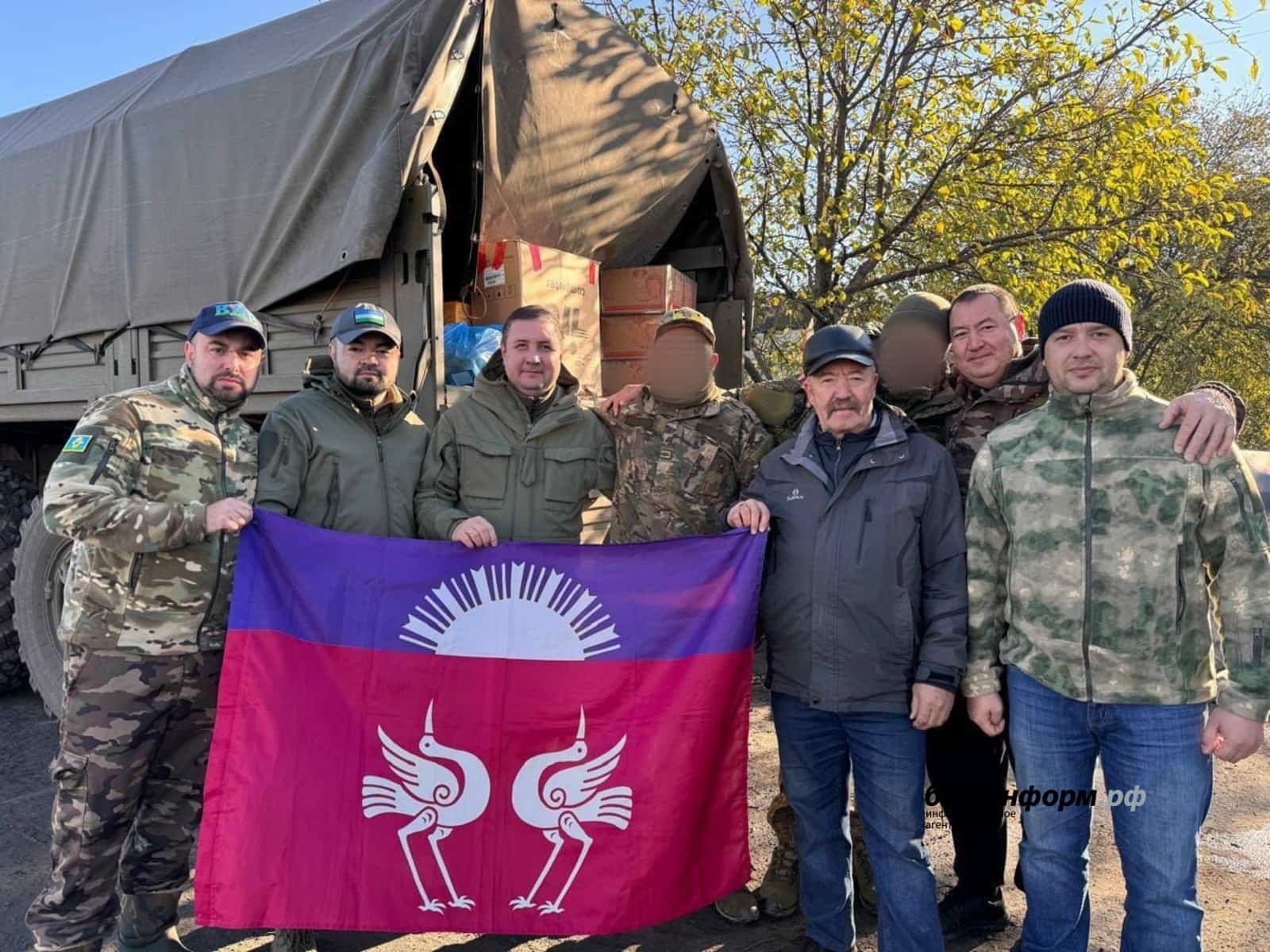 Бүздәк халҡы махсус хәрби операция биләмәһенә гуманитар ярҙам ебәрҙе