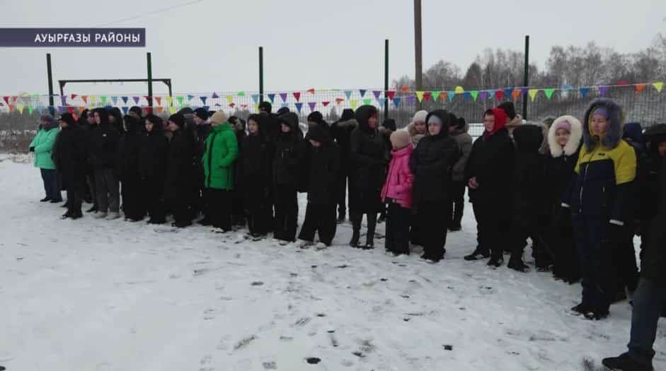 Ауырғазы районы Степановка ауылында күп функциялы спорт майҙансығы сафҡа инде