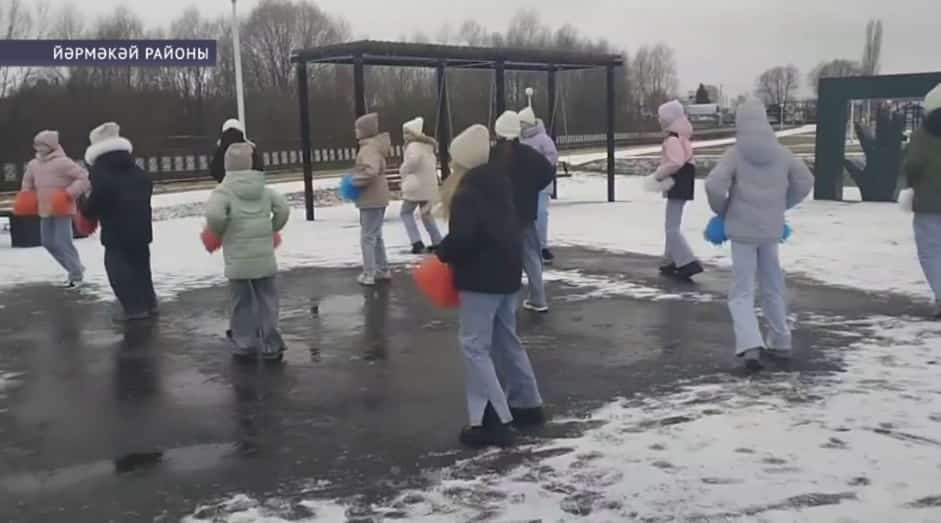 Йәрмәкәй районы үҙәгендә «Дуҫлыҡ» паркы асылды