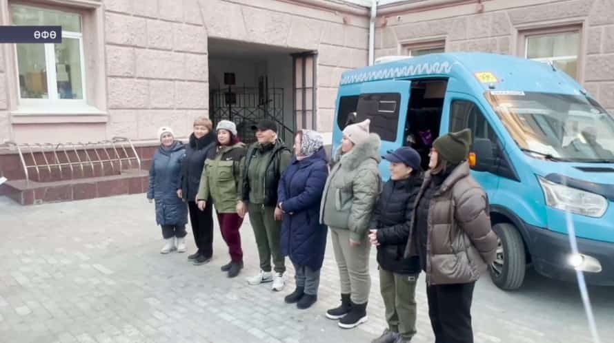Беренсе ҡатын-ҡыҙҙар отряды ирекмәндәре хәрби госпиталгә эшкә юлланды