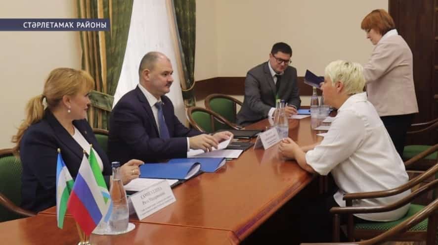 Алексей Касьянов эш сәфәре менән Стәрлетамаҡ районында булды