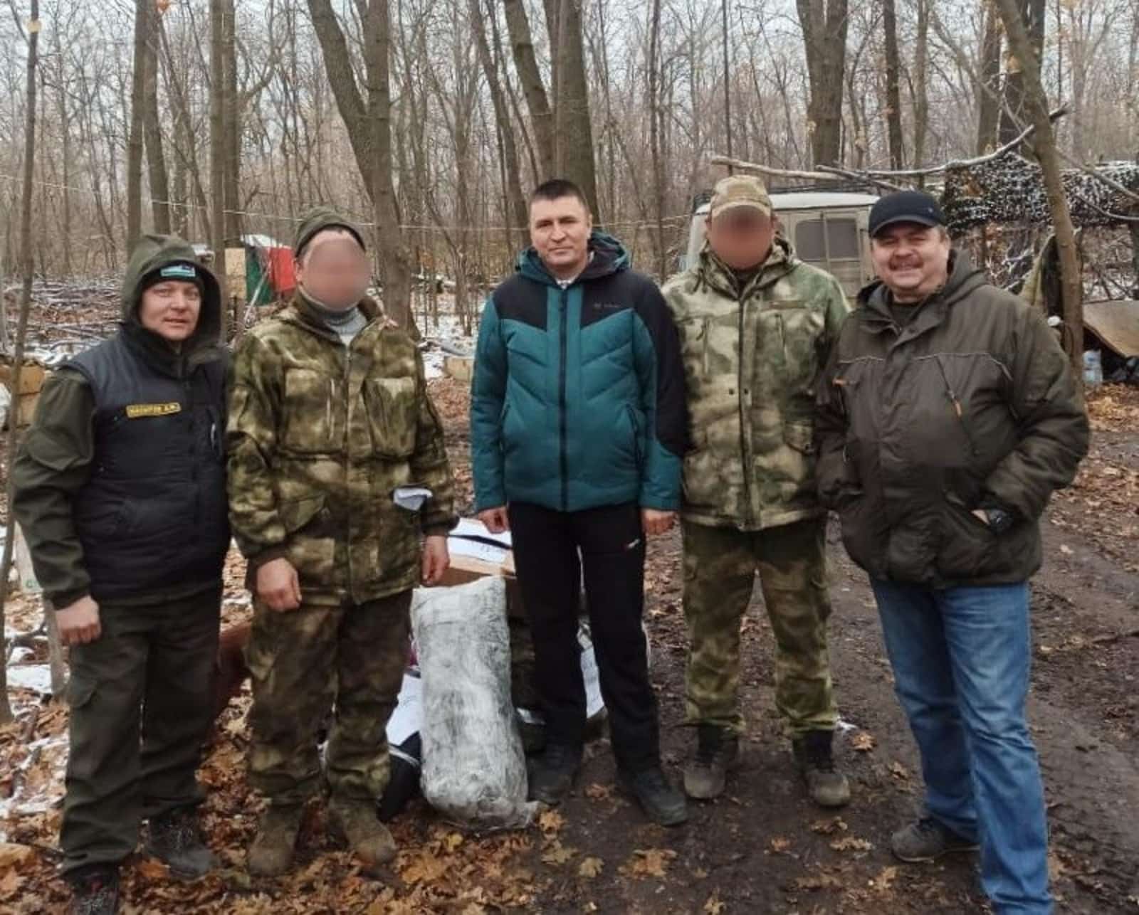 Саҡмағош районынан махсус хәрби операцияла ҡатнашыусылар гуманитар ярҙам алды