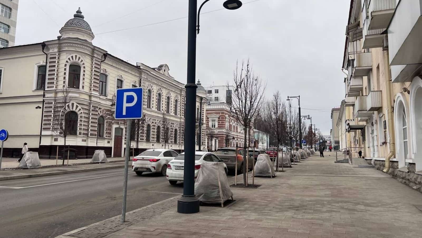 Өфө ҡалаһы  урамдарына гранит түшәлә