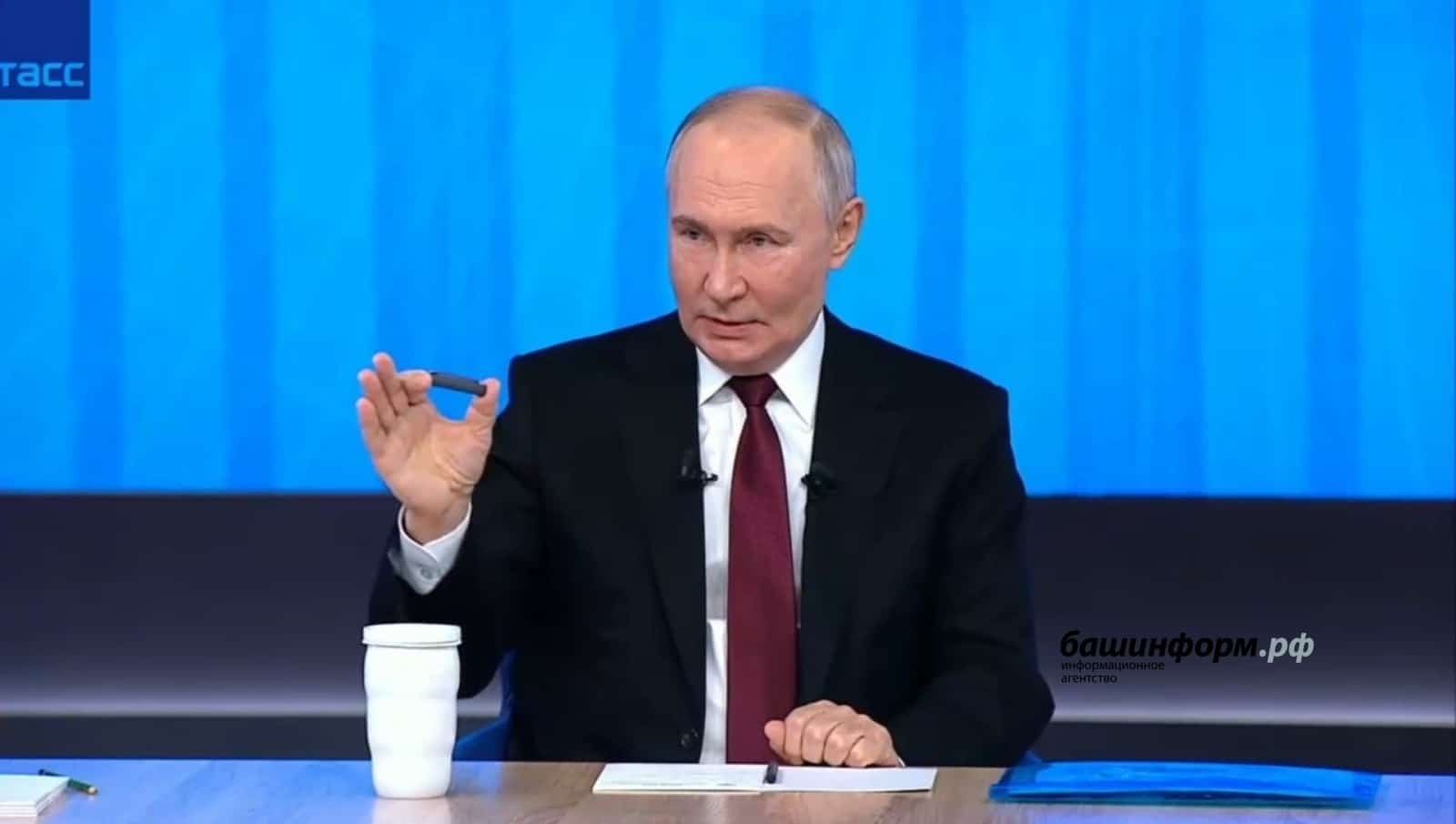 Владимир Путин  Нефтекама ҡалаһында  йәшәүсе һорауына  яуап бирҙе