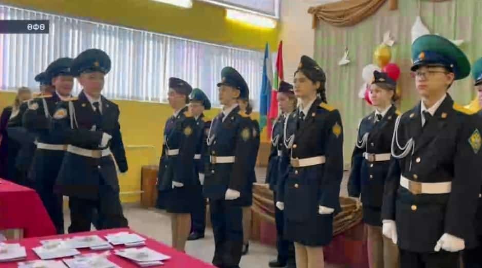 Өфөнөң Ғәли Ибраһимов исемендәге 2-се Башҡорт лицейында кадетлыҡҡа ҡабул итеү тантанаһы үтте