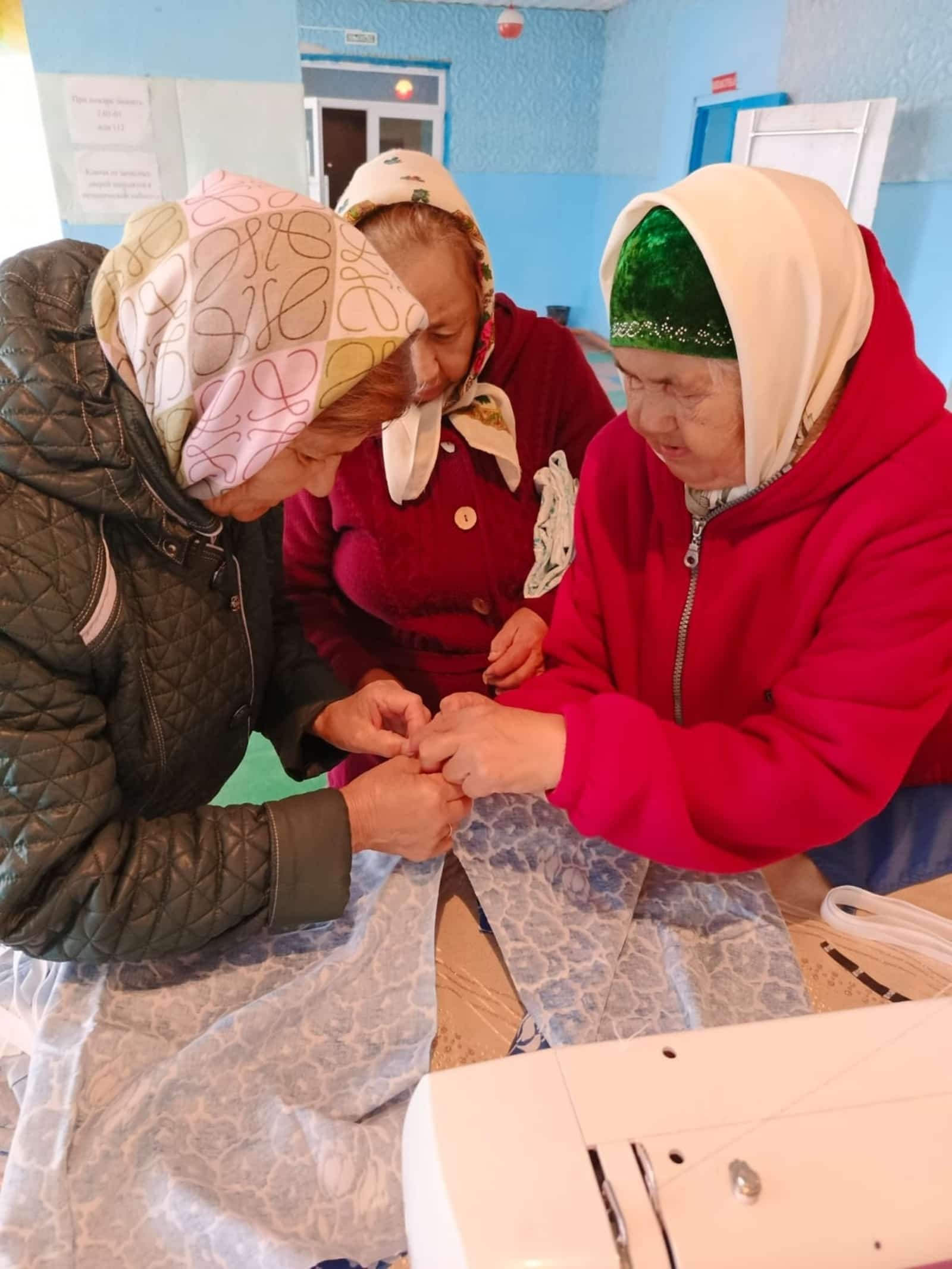 Мәсетле халҡы махсус хәрби операция биләмәһенә гуманитар ярҙам ебәрҙе