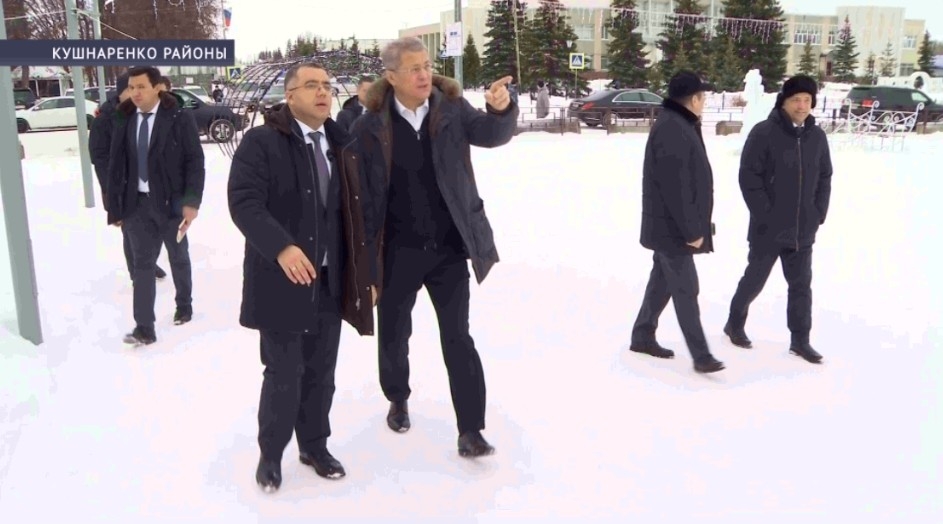 Кушнаренко ауылында Яңы йыл байрамдары алдынан 320 урынға иҫәпләнгән поликлиника асылды