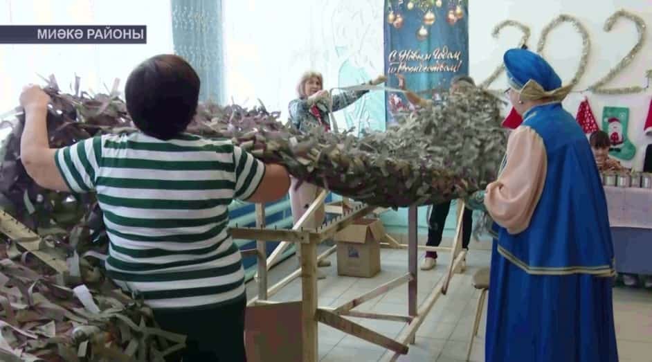 Миәкә районы ауылдары махсус хәрби операция яугирҙарына сираттағы гуманитар ылау әҙерләй