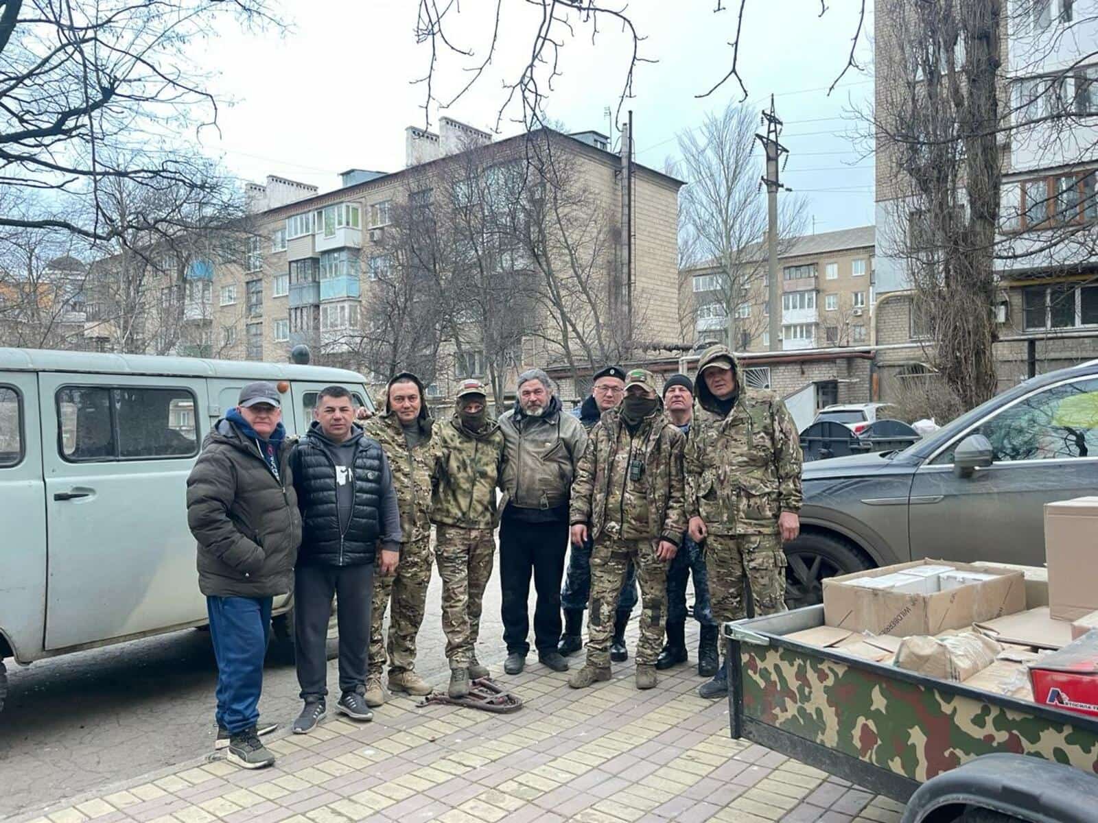 Миәкә ауылдары махсус хәрби операция яугирҙарына гуманитар ылау әҙерләй