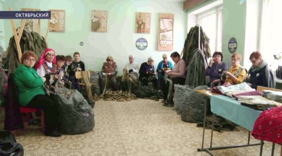 Октябрьский ҡалаһы ирекмәндәре махсус хәрби операция биләмәһенә сираттағы гуманитар ылау туплай