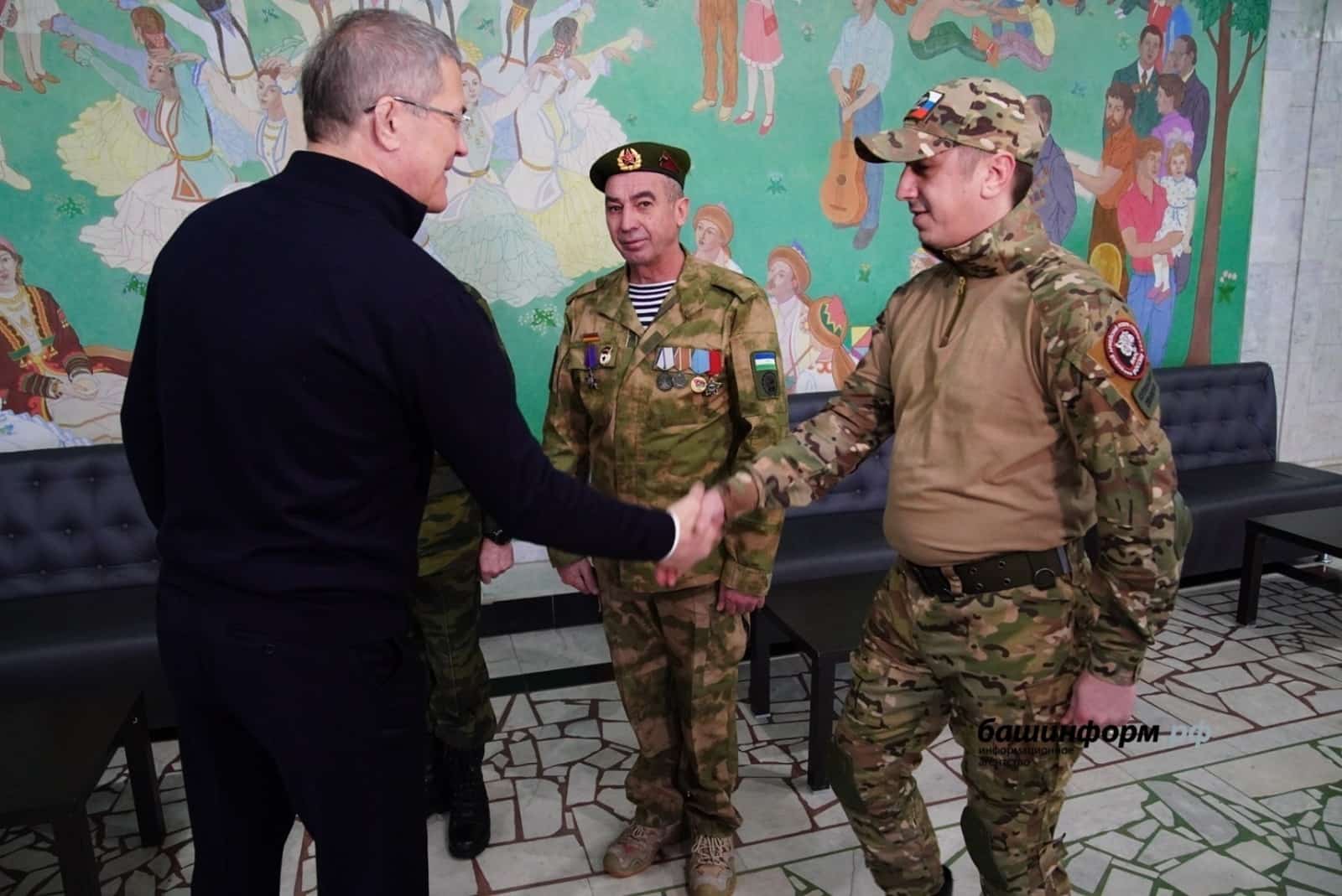 Махсус хәрби операцияла ҡатнашыусыларҙың тәжрибәһе дәүләт хеҙмәтендә ҡулланыла