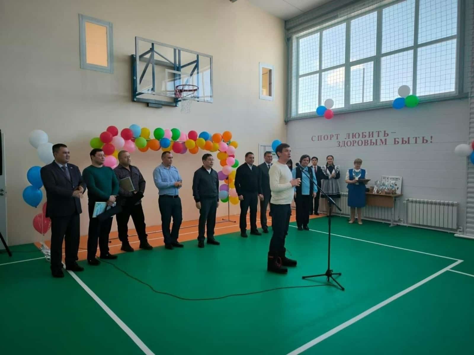 Әбйәлил районында спорт залы асылды