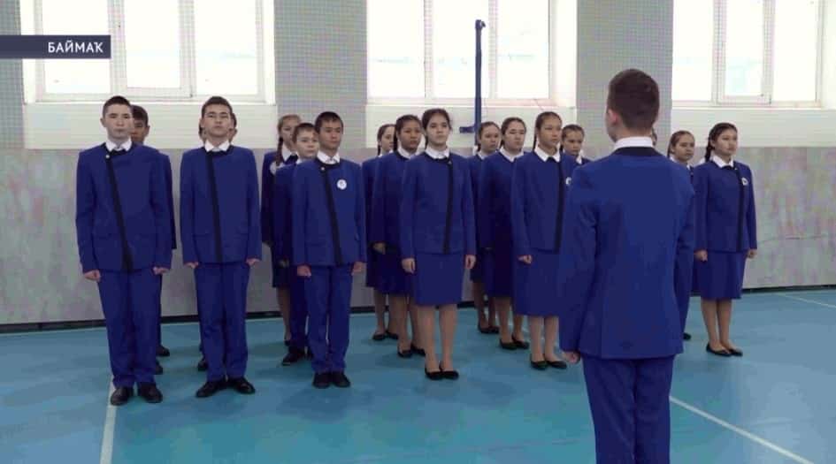 Баймаҡ лицей-интернатында йыр һәм строй конкурсы үтте