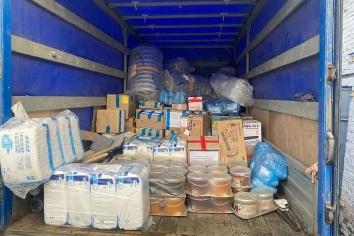 Өфөнөң Киров районы яугирҙарға гуманитар ярҙам әҙерләй