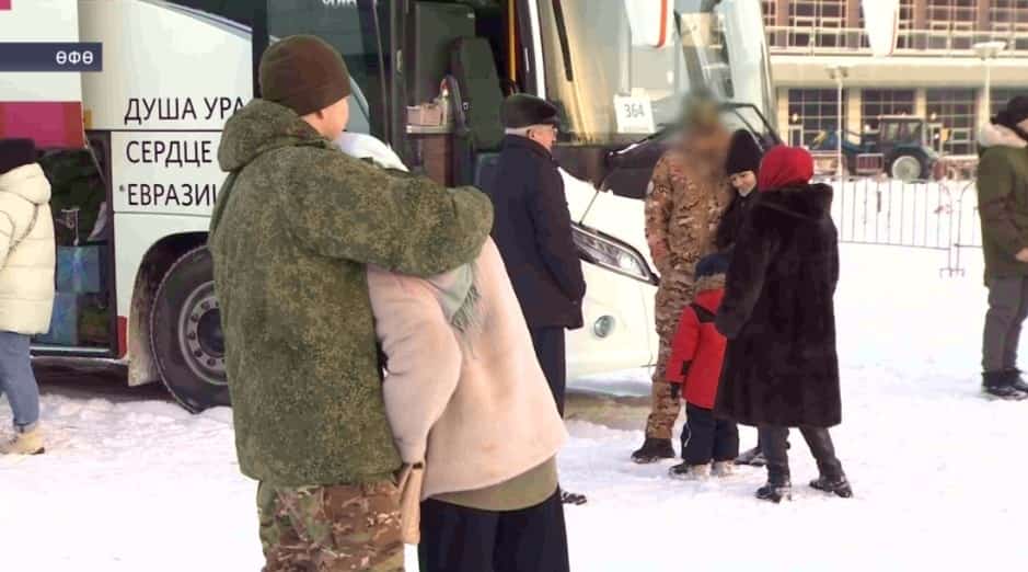 Башҡортостандан махсус хәрби операция биләмәһенә сираттағы яугирҙар төркөмө юлланды