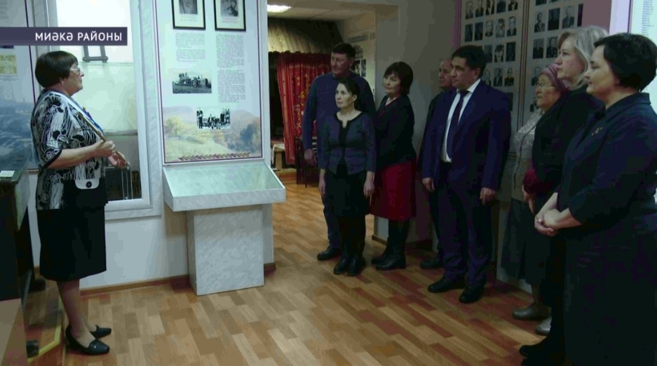 Миәкә районында Советтар Союзы Геройы Миңлеғәле Ғөбәйҙуллин иҫтәлегенә хәтер саралары үтте