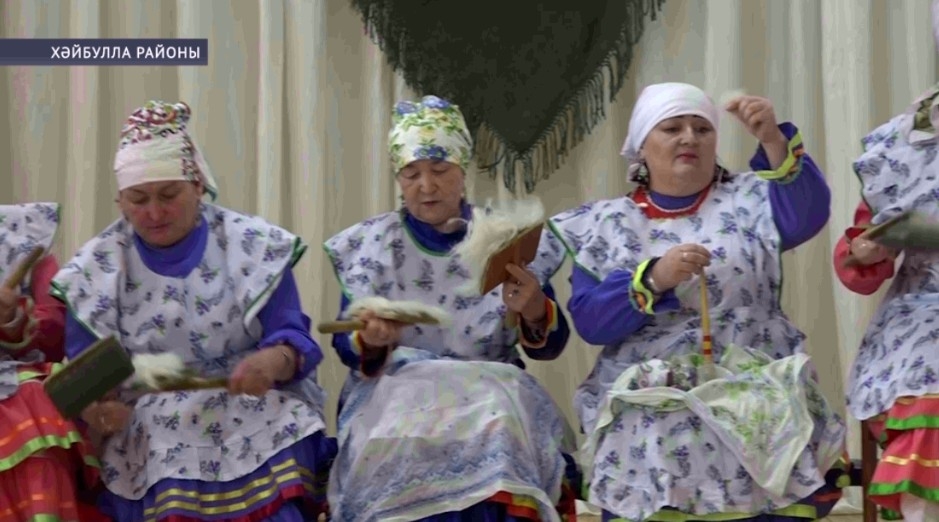 Хәйбулла районында «Вәзәм һуҡма шәле» халыҡ коллективының 10 йыллығына арналған кисә уҙҙы