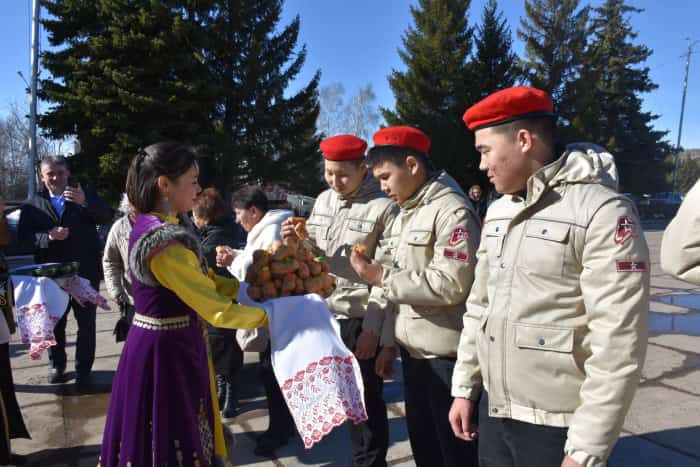Миәкә районы Ҡалмыҡстандан ҡунаҡтар ҡабул итте