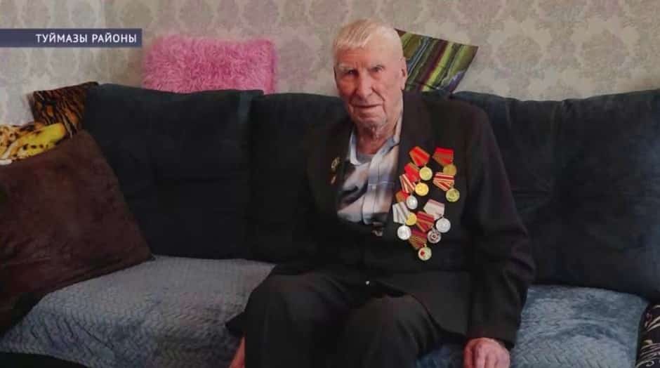 Туймазы ветераны Леонид Вдовин 100 йәшен ҡаршылай
