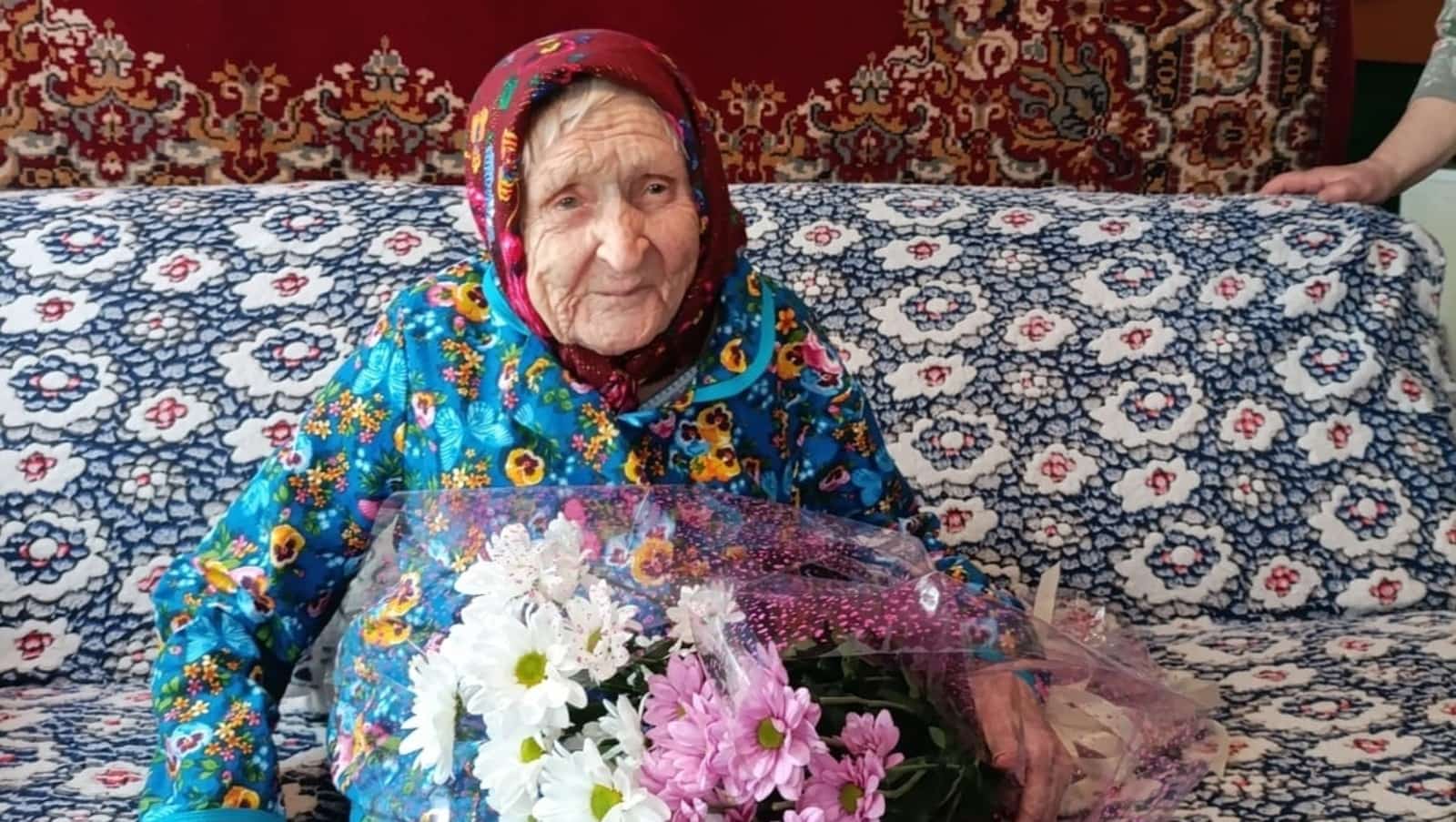 Дыуан районынан тыл ветераны Лидия Ситчихина 100 йәшлек юбилейын билдәләне