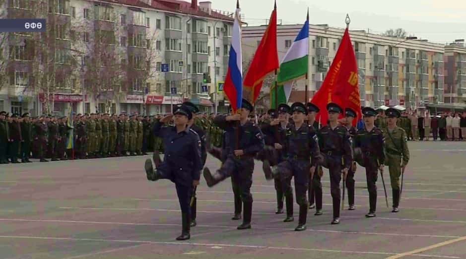 Өфөлә Бөйөк Еңеүҙең 80 йыллығына арналған хәрби парад репетицияһы уҙҙы