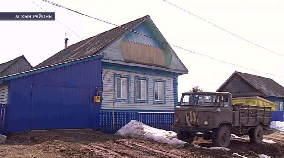 Асҡын районы Баҙансат ауылына газ үткәрелә башланы