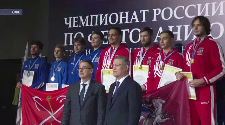 Радий Хәбиров фехтование буйынса Рәсәй чемпионаты еңеүселәрен тәбрикләү тантанаһында ҡатнашты