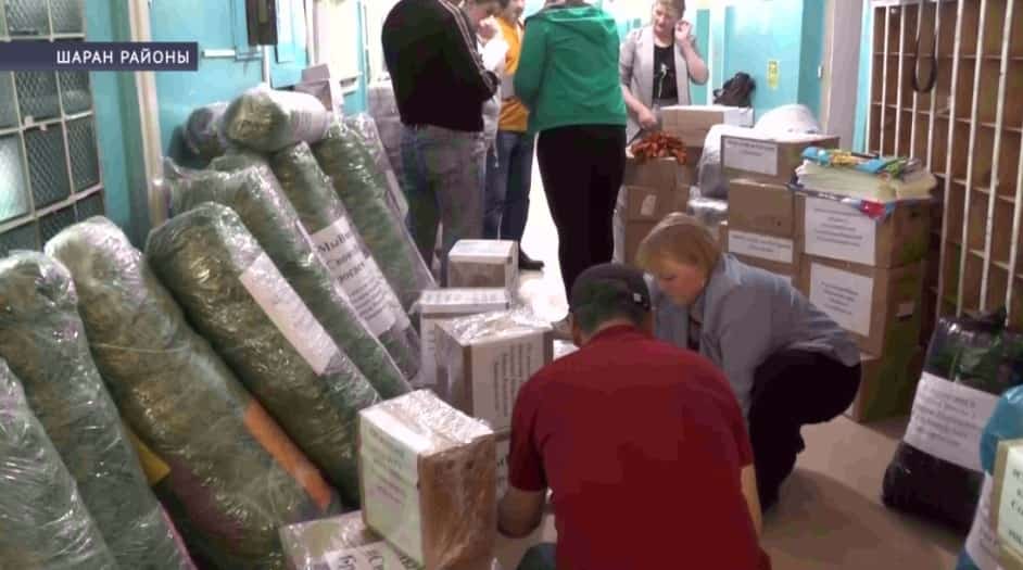 Шаран районында йәшәүселәр махсус хәрби операция биләмәһенә 28-cе гуманитар ылау оҙатты