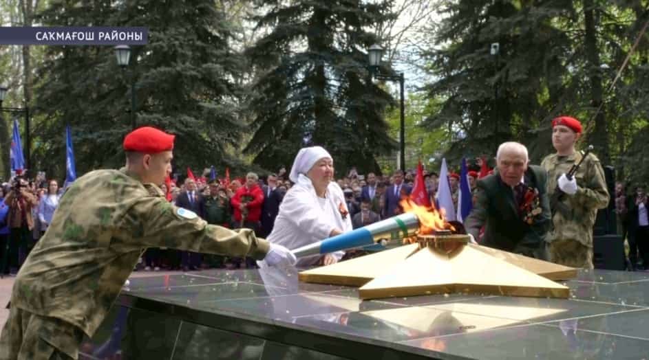Башҡортостан «Еңеү утын һаҡлайбыҙ» тип исемләнгән Бөтә Рәсәй акцияһына ҡушылды