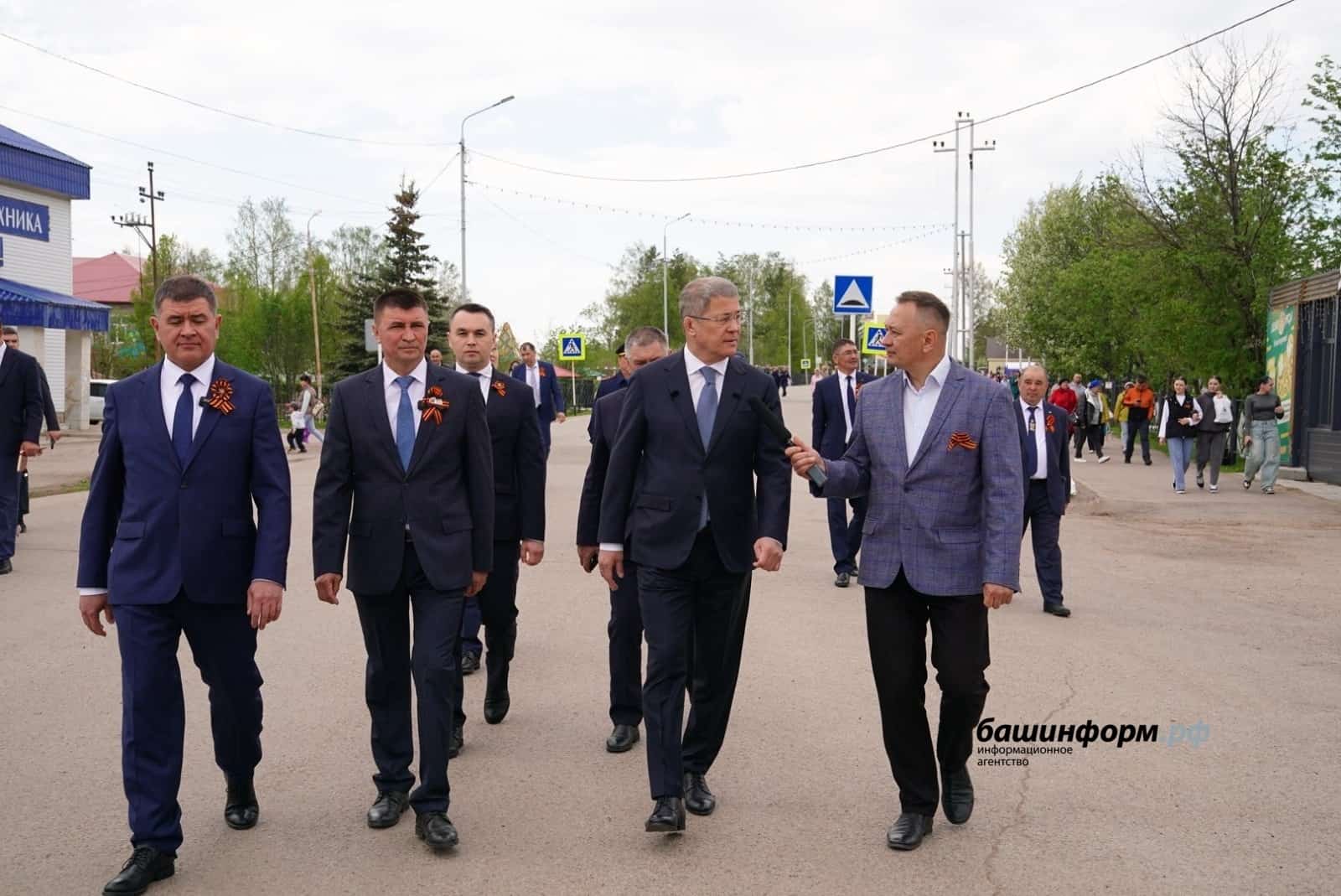 Башҡортостанда район үҙәктәренең төп майҙандары төҙөкләндерелә