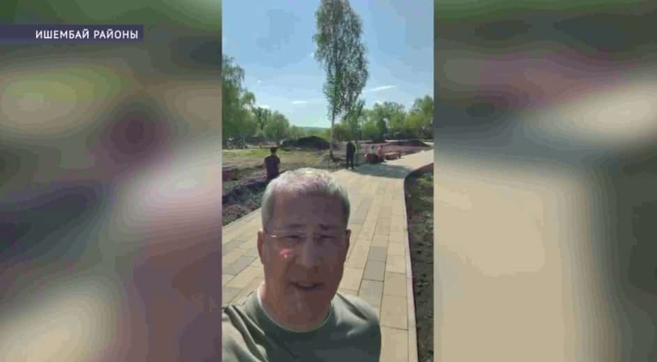 Радий Хәбиров Ишембай районы Верхотор ауылын төҙөкләндереү барышы менән танышты