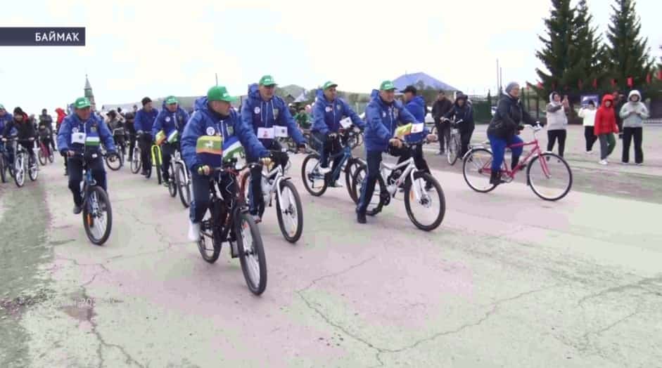 Бөйөк Ватан һуғышында Бөйөк Еңеүҙең 80 йыллығына арналған «Баймаҡ-Өфө велоуҙышы» тамамланды