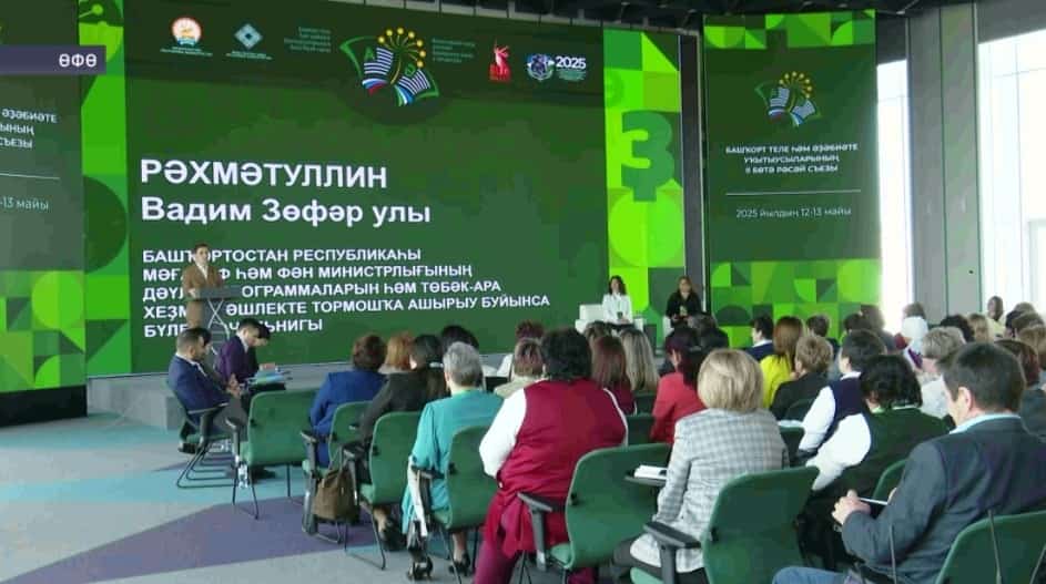 Республикала башҡорт теле һәм әҙәбиәте съезында 650-нән ашыу делегат ҡатнашты