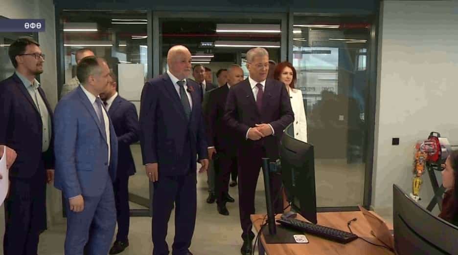 Сергей Цивилев Өфөләге Евразия фәнни-мәғариф үҙәгенең студенттар кампусында булды