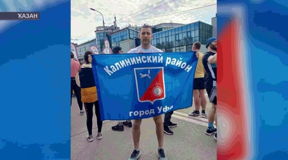 Өфө уҡытыусыһы Тимур Хәйруллин марафон йүгереүен хәйриәгә бағышланы