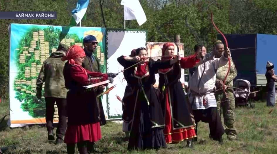 Баймаҡ районы Үрге Яйыҡбай ауылында Көрәй батыр иҫтәлегенә «Мәргән уҡсы» ярышы үтте