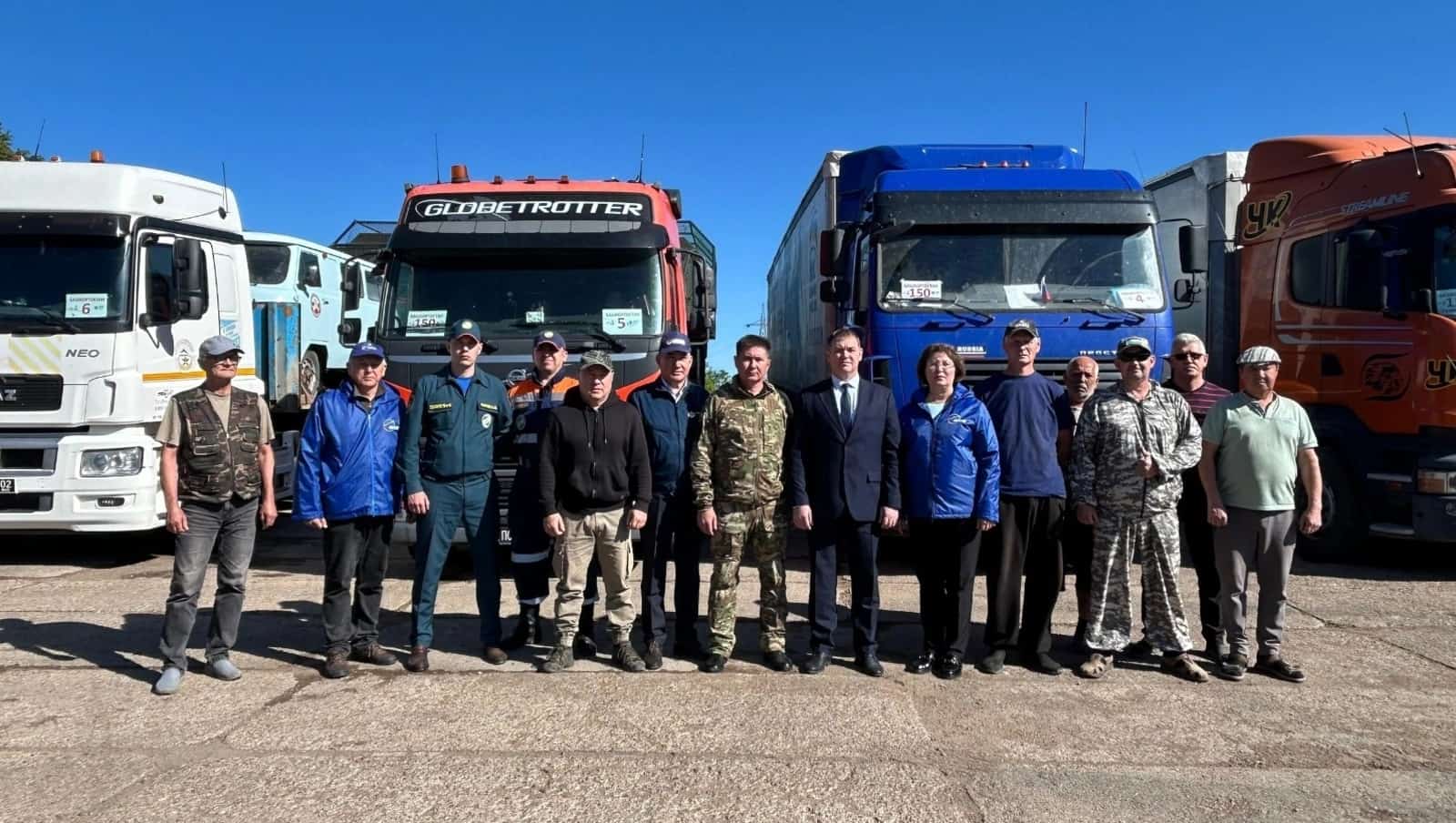 Башҡортостандан махсус хәрби операция биләмәһенә 150-се гуманитар йөк килеп етте