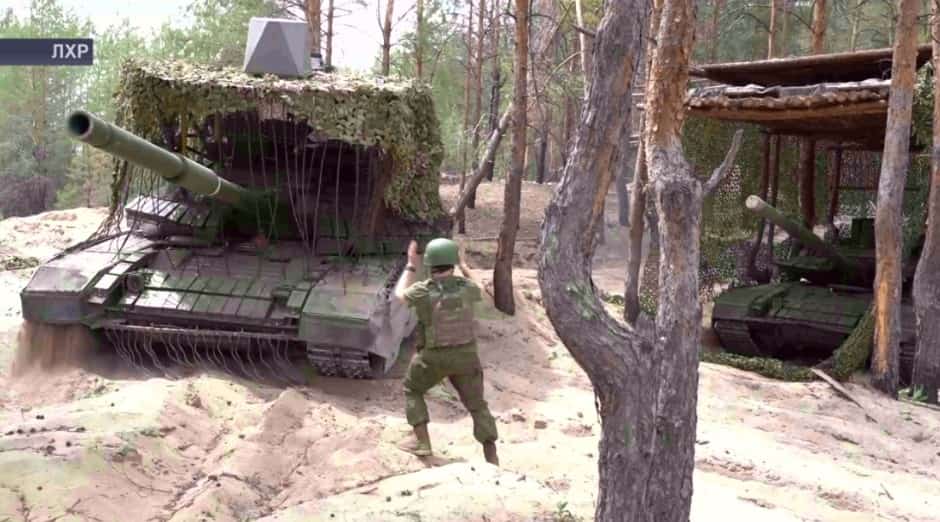 Башҡортостан танкистары дошман терәк пунктына һөжүм яһаны