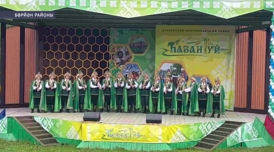 Бөрйән районында һабантуй үтте