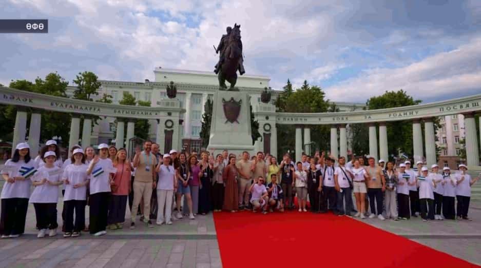 «Евразия йөрәгенә сәйәхәт» Халыҡ-ара экспедицияһы Өфө аша үтте