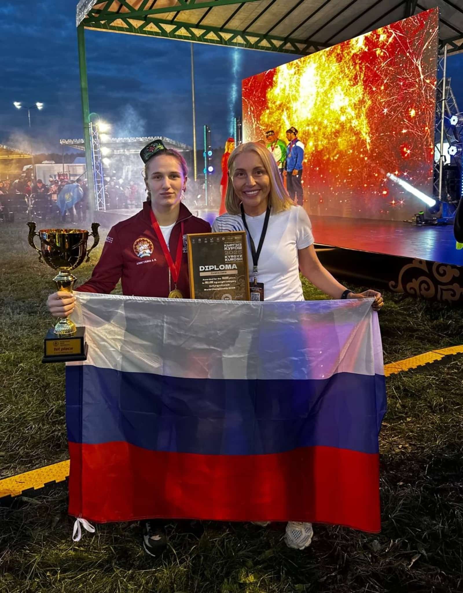 Башҡортостандан Алина Зураева ҡырғыҙ көрәше буйынса чемпион булды