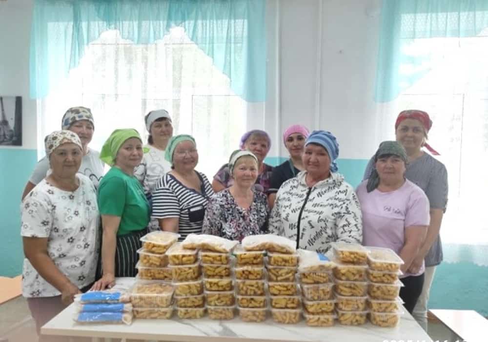 Хәрби хеҙмәттәге ир-егеттәргә – татлы ризыҡ