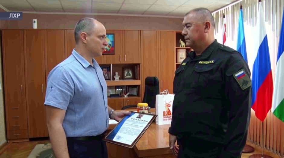 Ирек Сәғитов Красный Луч ҡалаһында осрашыу уҙғарҙы