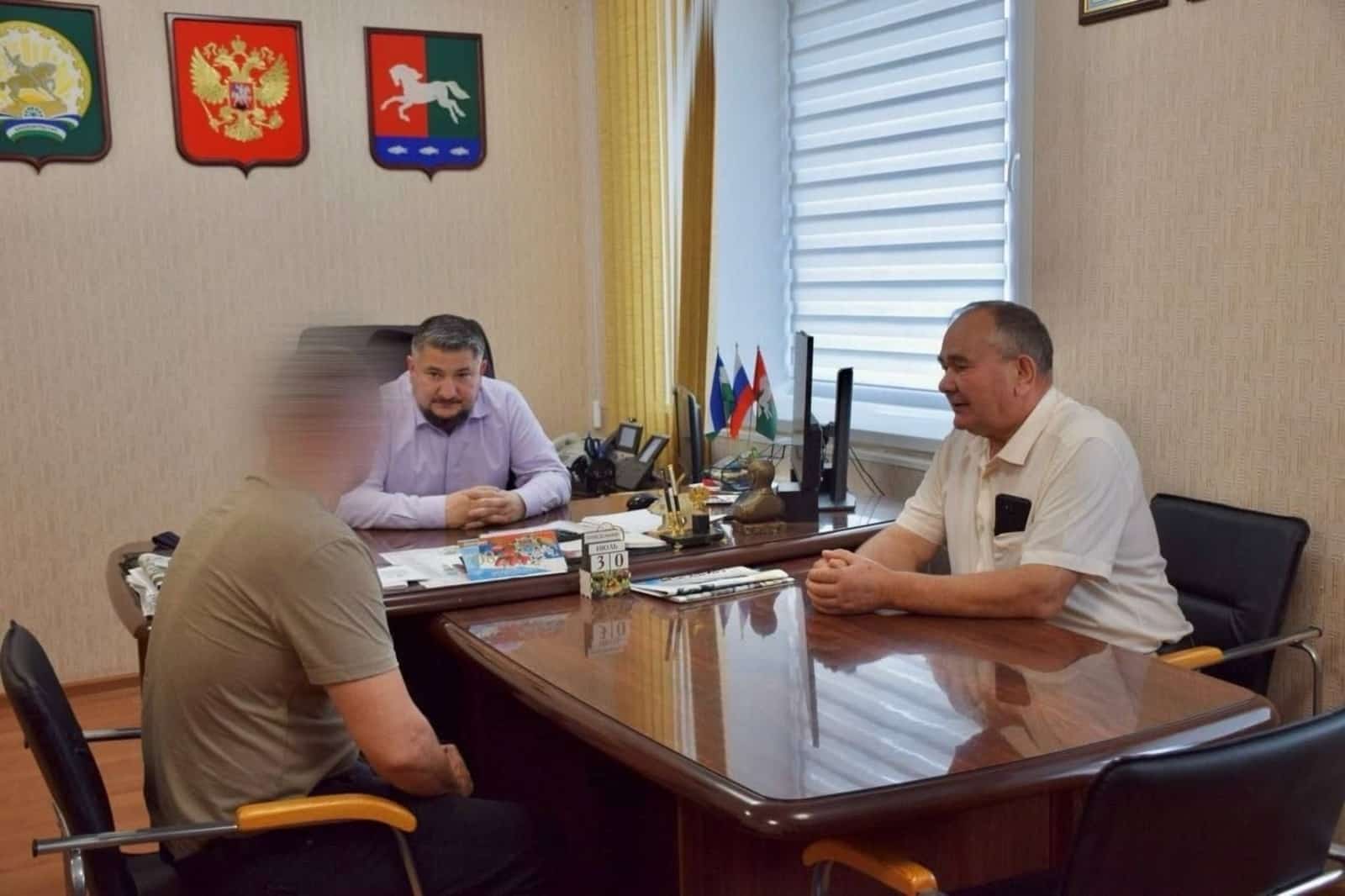 Өфө районынан махсус операция биләмәһенә төҙөлөш материалдары оҙатыла