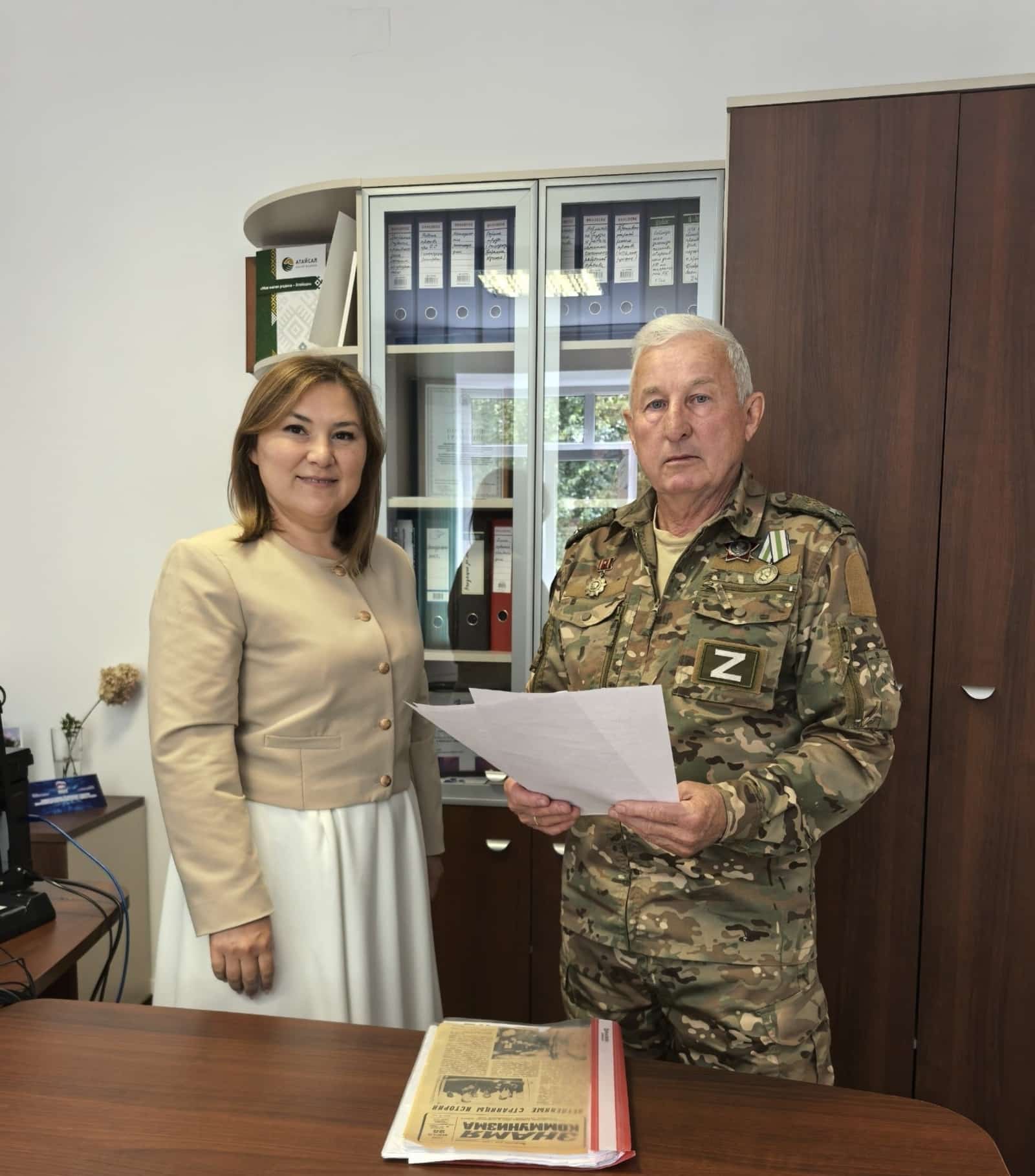 Стәрлетамаҡта махсус хәрби операцияла ҡатнашыусылар йылъяҙмаһы булдырыла