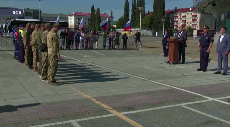 Ватан һаҡсылары ҡыҫҡа ваҡытлы ялдан һуң йәнә Донбасҡа юлланды