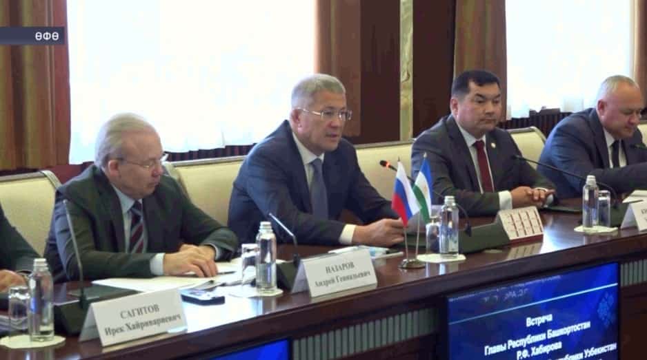 Радий Хәбиров Үзбәкстандың Сит ил эштәре министры урынбаҫары менән осрашты