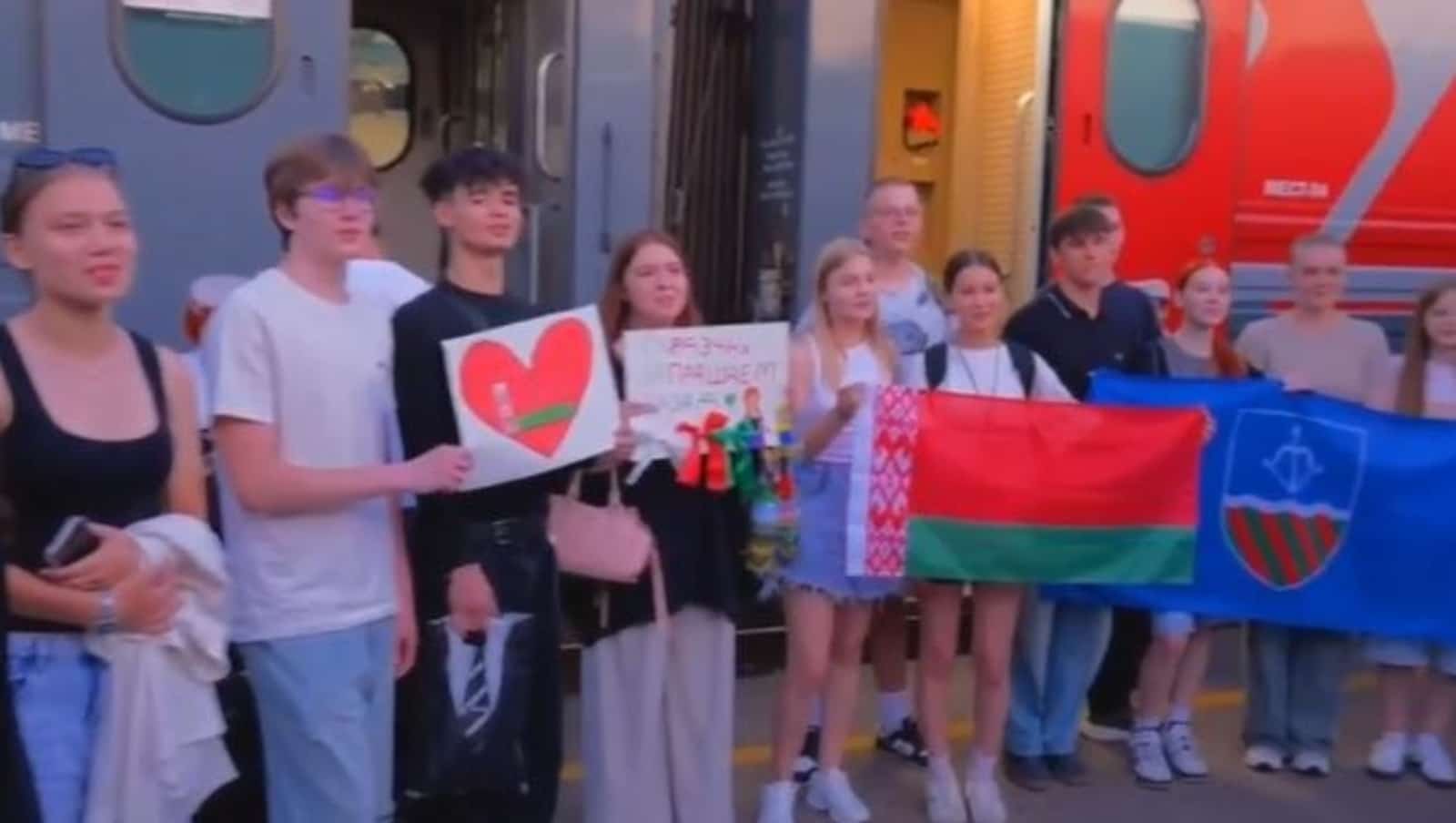 Белоруссия уҡыусылары Башҡортостанда ял итә